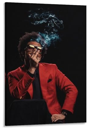 DAGUYS Poster Sänger The Weeknd mit 39 Kunstwerken, Leinwand-Poster, Wandkunstdrucke, moderne Dekoration, 60 x 90 cm