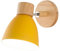 OSALADI LED-Wandleuchte Nachttischlampe 1stk Wandleuchte Aus Holz Aluminium Moderne Lampe Nordisch Flurlampe LED-Lampe