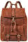 STILORD 'Kacey' Daypack Damen Leder Vintage Lederrucksack für 13.3 Zoll Laptops DIN A4 Kleiner Unirucksack Cityrucksack Elegant Damenrucksack Echtleder, Farbe:brandy - cognac