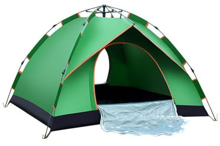 Blissbuilt Kompakt Zelt Familie Zelt Portal Zelt Camping Kuppelzelt 2 Doors Wasserdicht Winddicht Sonnenschutz Backpacking Wurfzelte Geeignet mit Tragetasche,für Erwachsene,Wandern,Camping,Outdoor