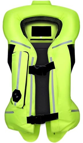 BLUEZY Racing Airbag Weste, Motorrad Airbag Weste, Radfahren Warnweste Airbag Weste, Radfahren Warnweste Airbag Weste Fahrrad Airbag Für Motorräder, Reiten, Skifahren, Reitsport B,M