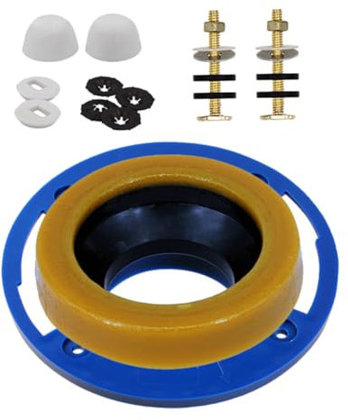 MUSISALY Toilet Seal Wax Ring Replacement Kit for Toilet Flange Bathroom Bowl Seal Installation Kit