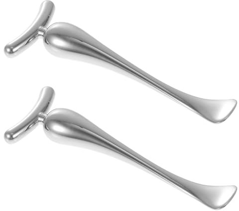 TOVINANNA Zinklegierung Augenmassagegerät 2 Stück Augencreme Sticks Für Frauen Gesichtspflege Beauty Sticks Geschenk