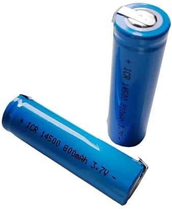 Batteria di ricambio da 3,7 V 800 mAh spazzolino elettrico compatibile con Oral-B IO6 IO IO9 IO8 8N ricaricabile tipo 3758 3759 3753(2PCS)