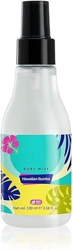 VK Hawaiian Rumba Body Mist | Long Lasting Beachy Fragrance for Women & Men with Gardenia & Vanilla | High On Fun | Travel-Friendly Perfume Body Spray 100 ml