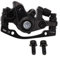 Honseadek Mechanical Disc Brake Caliper Set, For Electric Bicycles 160Mm, Aluminum Alloy Construction, Strong Braking Performance, MTB Road Bikes(front brake)