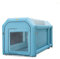Cabine de peinture gonflable abri de voiture tente de cabine de peinture de voiture avec ventilateurs de système de filtre poste de travail de voiture abri Mobile chambre aérographe,Assurance sécurit