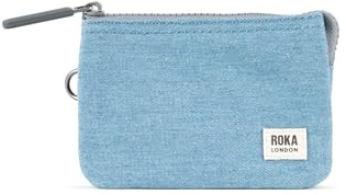ROKA London Carnaby Small Recycled Canvas Light Denim Cotton