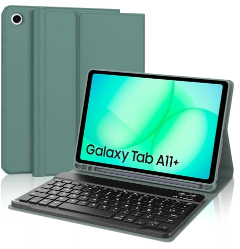 SENGBIRCH Coque Clavier pour Samsung Galaxy Tab A11 Plus 11 2025