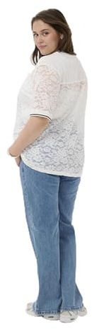 KAFFE CURVE T-Shirt KCbella S, Chalk