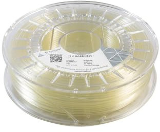INNOVATEFIL TPU HARDNESS+ | Hohe Abriebfestigkeit - Verschleißfestigkeit - Stöße und Vibrationen | Filament für 3D-Druck | Gewicht: 750 g | Durchmesser: 2,85 mm | Farbe: Natur