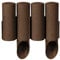 Cellfast Standard Gartenpalisade Rasenkante Palisade Beetumrandung (13,8m, Braun)