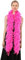 Flydreamfeathers Chandelle-Federboa, 100 g, ca. 2 m lang, über 10 Farben, ideal für Party, Hochzeit, Kostüm, Candy Pink