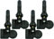 4x RDKS TPMS Reifendrucksensor Reifendruckkontrollsystem Gummiventil passend für Park Avenue, Malibu, Mokka