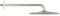 GROHE Rainshower Mono 310 Cube | Brause-& Duschsysteme - Kopfbrauseset 422 mm | Kopfbrause Rainshower und Brausearm 422 mm | supersteel | 26564DC0