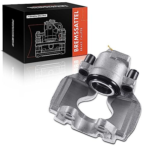 Frankberg Brake Caliper Disc Brake Without carrier Passenger side Front Compatible with Transporter IV Bus Transporter IV Box Transporter IV Platform/Chassis Replace# 7D0615124
