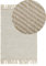 Beliani Rechteckiger Boho Teppich mit Langen Fransen beige 50x80 cm Aladag