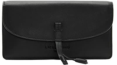 Liebeskind Berlin FAB Slam Geldbörse, Black, Large (HxBxT 7.5cm x18.5cm x2.5cm)