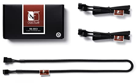 Noctua NA-SEC3, Verlängerungskabel für Lüfter, 4-Pin (60cm, Schwarz)