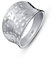 Amberta Damen Gehämmerter Ring aus 925 Sterling Silber: Innen Umfang - Größe 58.9 mm