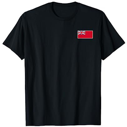 BRITISH UK UNITED KINGDOM CIVIL ENSIGN FLAG RED DUSTER T-Shirt