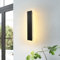 YUEEU LED Wandleuchte Außenlampe 30cm/Ip65 Wasserdicht Lange LED Wandlamp Außenwandleuchte Wand lampe für Badezimmer Gärten Treppenhaus Schlafzimmer Wohnzimmer Lamp Wand Innen