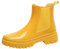 Jamrom Donna Moda Stivaletti Chelsea Stivali da Pioggia Tacco Grosso Stivali di Gomma Giallo SN0708183 EU37