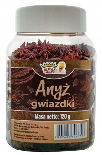 Sternanis NATURAL ANISE STARS 120g FRISCHES GEWÜRZ Gewürzglas