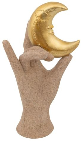 Atmosphera - Hand deko Samina h.21cm Harz Sortiert - Modell A