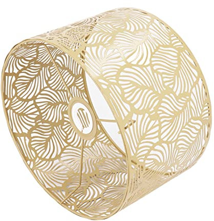 Abat-jour moderne de style simple pour décoration d'intérieur - Ampoules E14 E27 (doré)