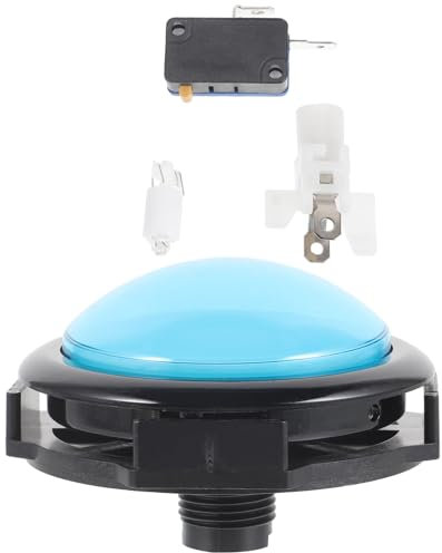 SEWOART Botón De Juego Arcade Interruptor Pulsador Accesorio Reemplazo Para Máquina Fácil De Montar