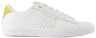 Le Coq Sportif Women's Lucie Sneaker, Optical White Gold, 7 UK