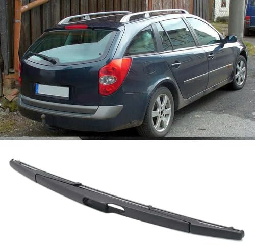 LYEKCT Juego de Brazo y escobilla limpiaparabrisas Traseros - 14 Apto para Renault Laguna 2 Estate Combi 2001-2007 350MM Cepillo para Parabrisas, portón Trasero y Ventana