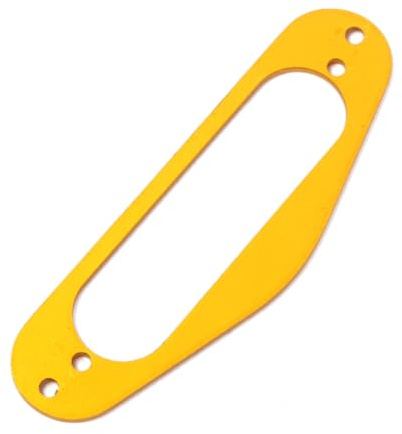 DECORNIJIA Metall Tonabnehmer Montagering aus Vergoldetem Material für Single Coil Pickups mit Feiner Verarbeitung und Tl Stil für Gitarren Selbstgemacht Zubehör Gb408a