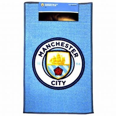 Offizieller Manchester City Teppich mit Wappen, 50 x 80 cm
