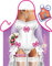 Art & Detail Shirt Braut - Lustige Fun Schürze zur Party und Mini für die Flasche
