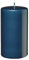 4er Adventskerzen, Adventskranz Kerzen Set Blau Petrol 10 x 5 cm