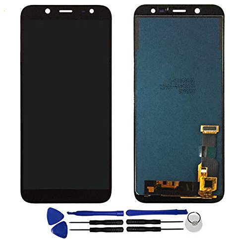 OYOG Remplacement pour Samsung Galaxy J6 2018 J600 J600F/DS Ecran Vitre Tactile LCD Assemblé (sans Châssis) (Noir)