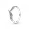 Pandora Funkelnde Blätter Ring in Sterling Silber mit Zirkoniasteinen Moments Collection, Größe 54