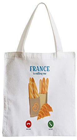 Fabulous Grand Sac Shopping Plage Etudiant France Is Calling Me Baguette Croissant Cliché