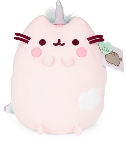 GUND Pusheen Dreamy Pusheenicorn Extra Soft Squisheen Cat Stofftier Plüsch, Pink, 24,1 cm