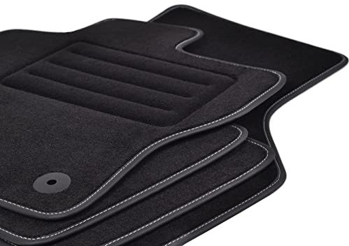 Velour Fußmatten Satz für Peugeot 206+ Plus (2009-2012) - Premium Qualität - 4-teilig - Passgenau