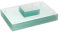 Harbour Housewares Glass Placemats & Coasters Set - 12pc - Clear - 30x20cm - Dining Table Protection Place Mats Cup Drink Coasters for Tabletops, Worktops