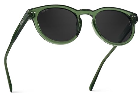 WearMe Pro Polarized Classic Round Retro Women's Sunglasses