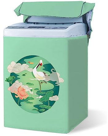 Odot Cacopertura Lavatrice Carica Dall'alto, Copertura Lavatrice per Esterno con Cerniera, Interni Esterni Impermeabile