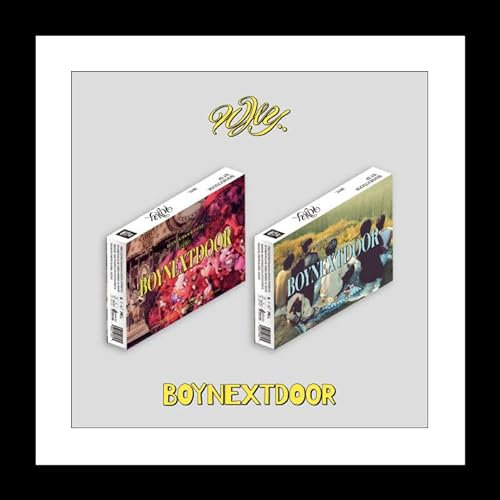 BOYNEXTDOOR WHY.. 1st EP Album CD+Folding poster on pack+Photo+Postcard+Photocard+Sticker+Tracking Sealed BND (Standard Random)