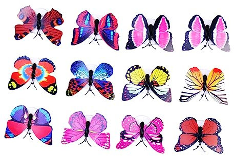 Amosfun 2st Wandleuchte Dekorative Lichter Aufkleber Licht Nachtlicht Beleuchtung Wandlampe Dekorative Wand Led