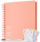 AIOR Album Fotografico 21x21cm Spirale Scrapbook, Fai da Te Scrapbooking Album 40 Pagine Guestbook, Regali Nozze Natale Valentino Regalo di Anniversario Compleanno (Rosa)