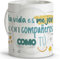LolaPix Regalo jubilacion hombre. Tazas originales para regalar. Detalles compañeros de trabajo. Regalo compañero trabajo. Taza cerámica 330 ml.