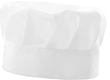 LIFKOME Verstellbare Kochmütze Aus Stoff Pilzmütze Weiß Für Restaurant Und Hotel Einstellbar Langlebig Und Bequem